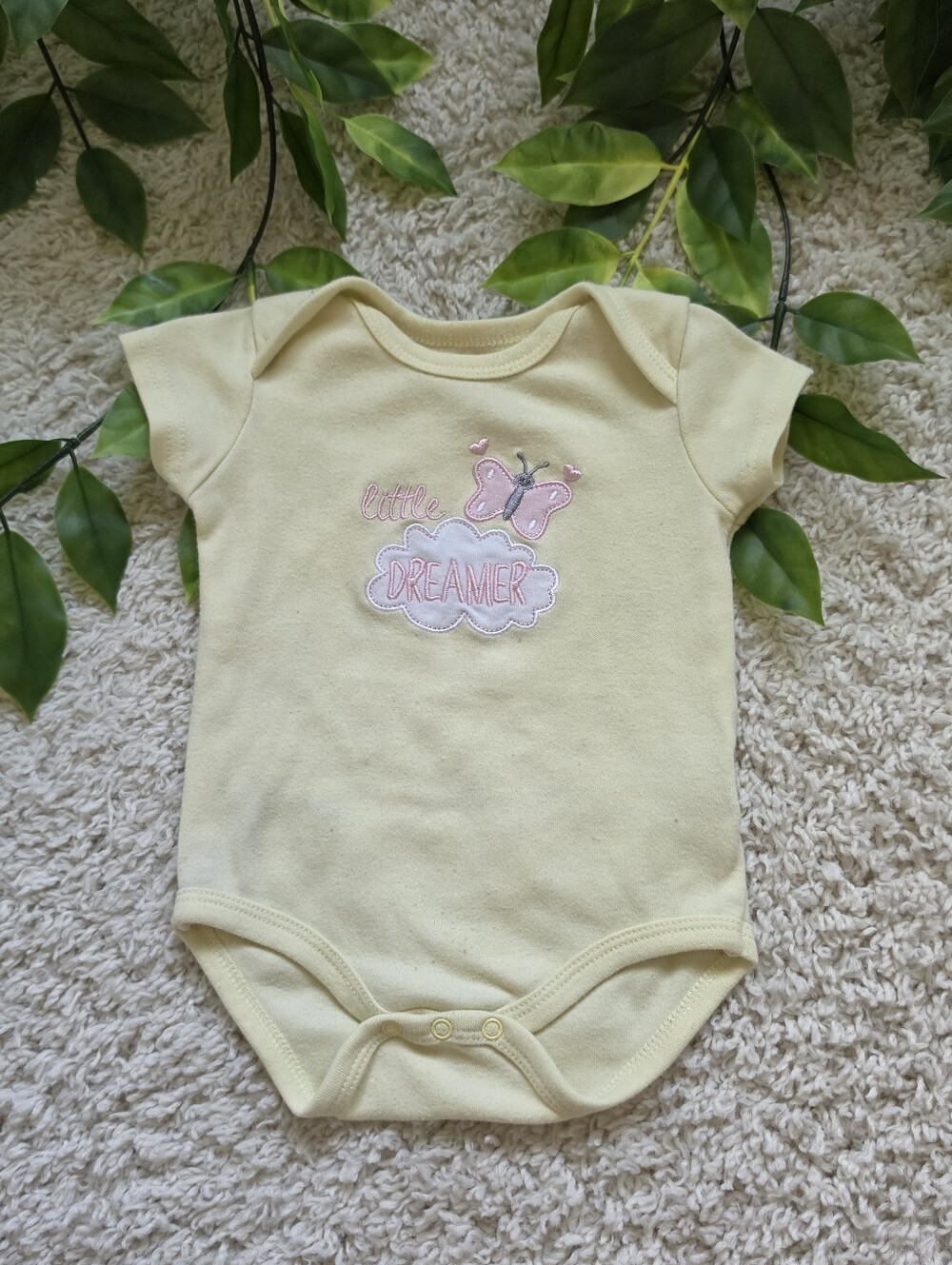 Baby Girl Little Dreamer Onesie (6-9 Months)